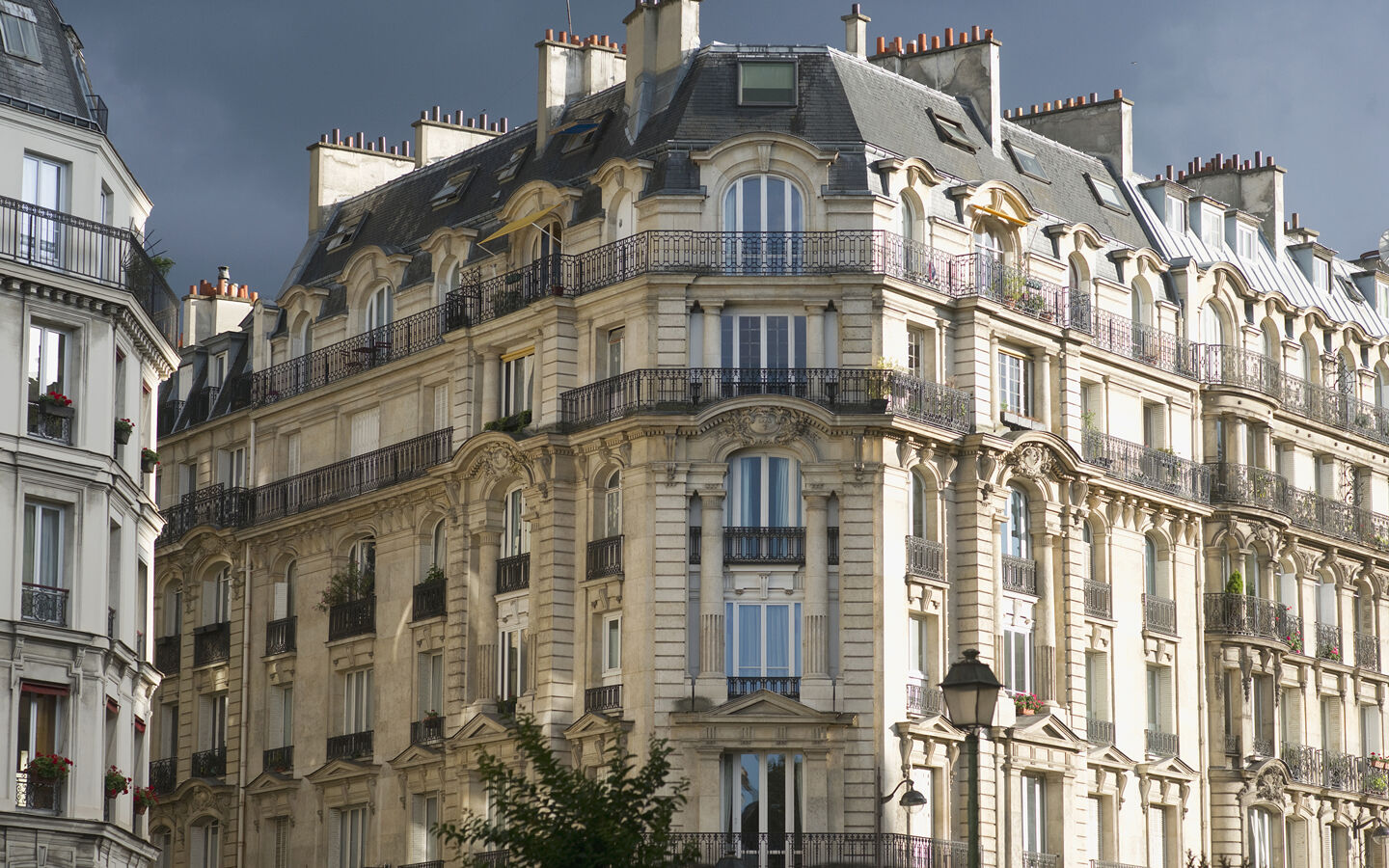 Immeuble d'appartements, structure résidentielle, bloc d'appartements